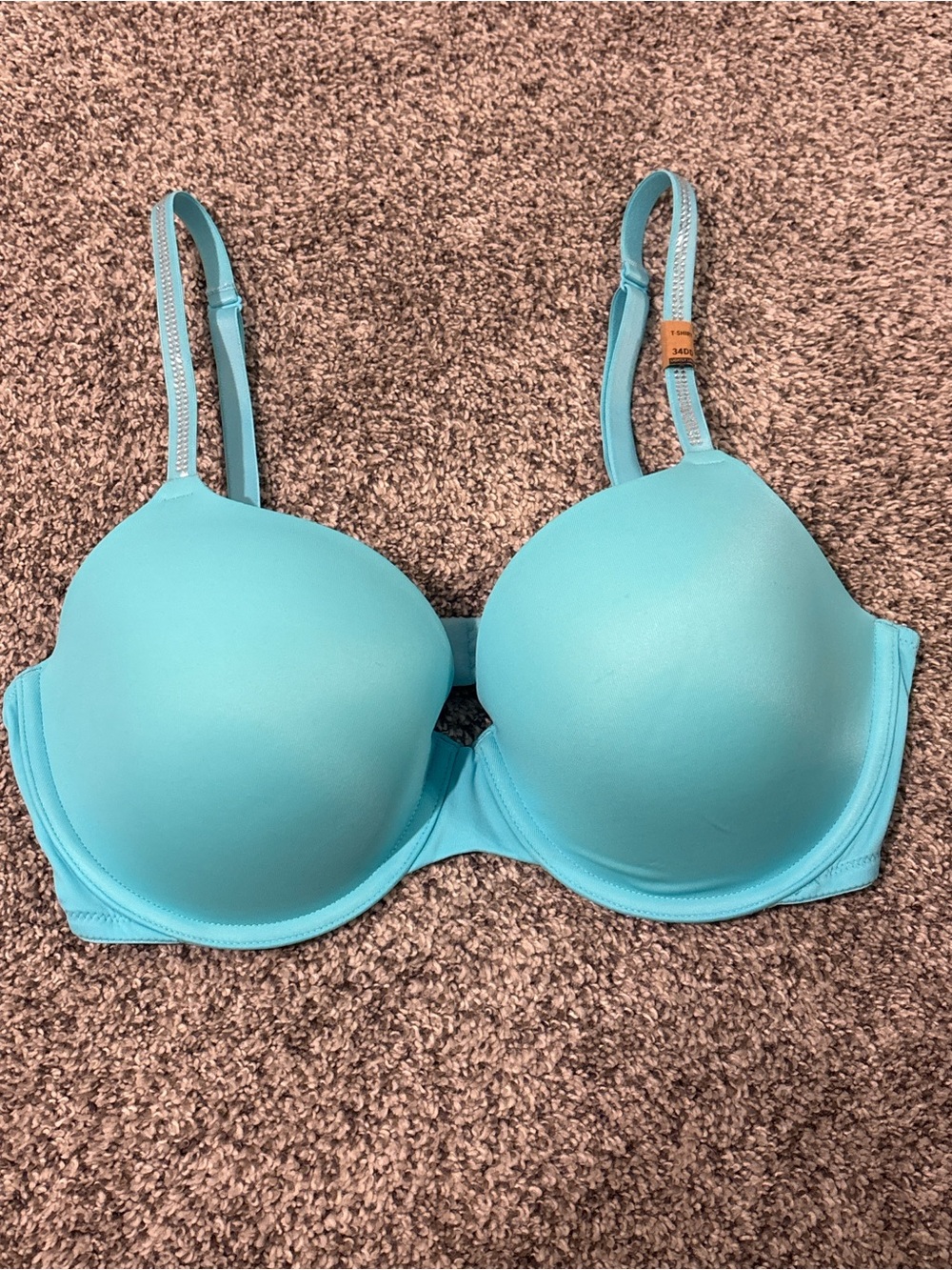 Victoria’s Secret PINK Nwt t-shirt bra with sparkly straps